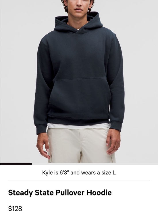 lululemon athletica Other - Steady State Hoodie
worn couple times, rly good condition no rips or tears